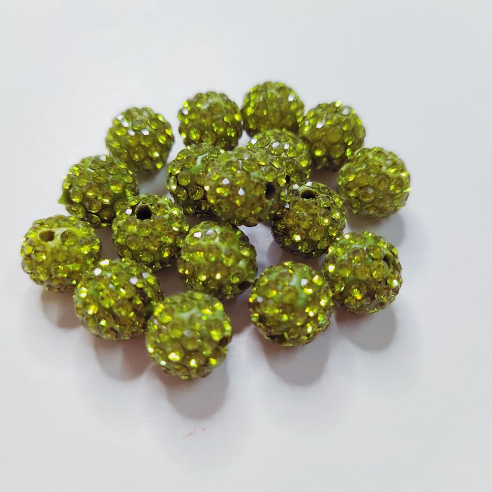 olivine-10mm 100pcs