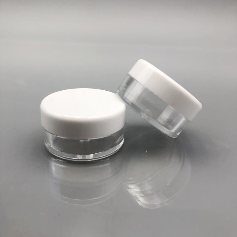 5G White Cap Clear Bottle