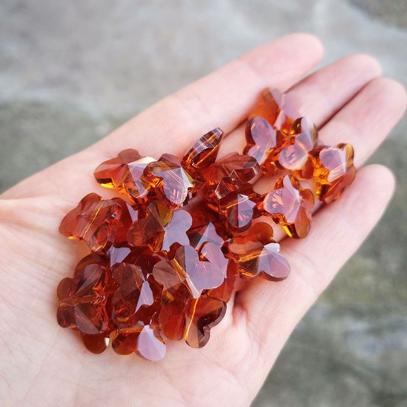 amber 14mm 30pcs