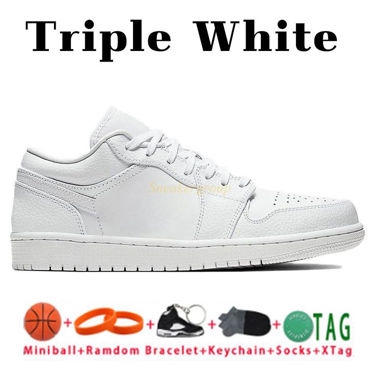 14. Triple White