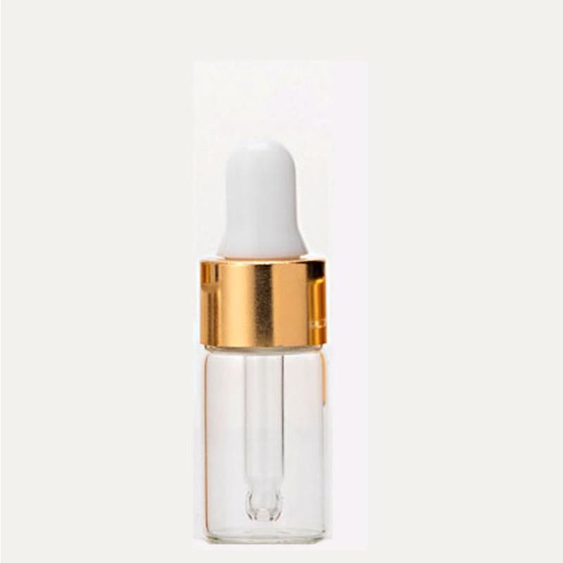 3ML Gold Collar white rubber