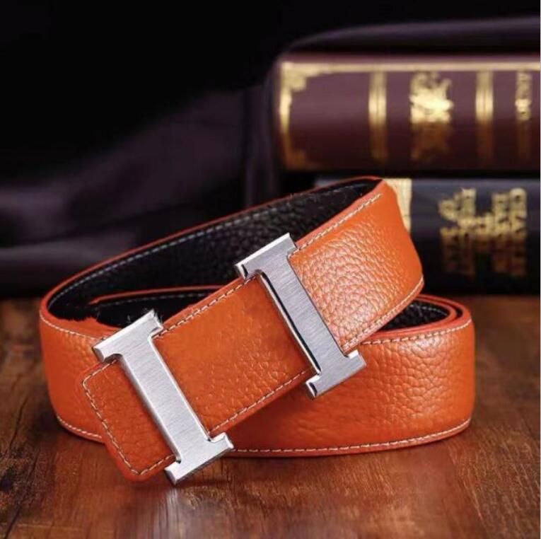 Orange belt+silver buckle