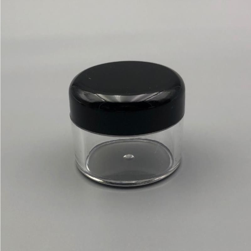 30G black lids clear base