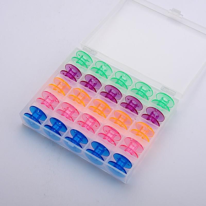 25Pcs/Box colorful bobbins