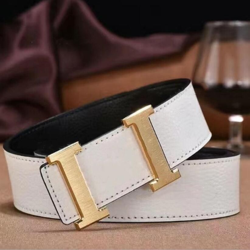 White belt+gold buckle