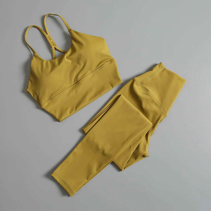 turmeric bra + turmeric trousers