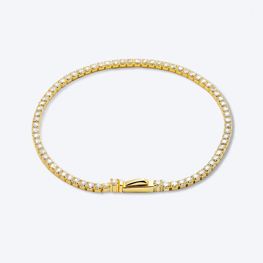 Goud 17 cm armband