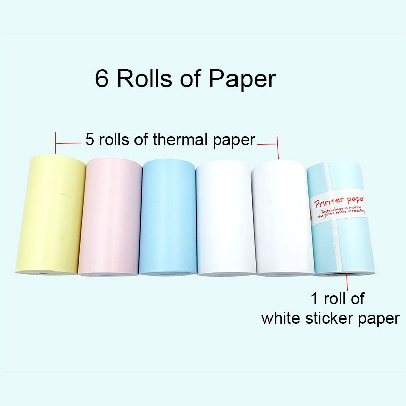 6 термический рулон бумаги
