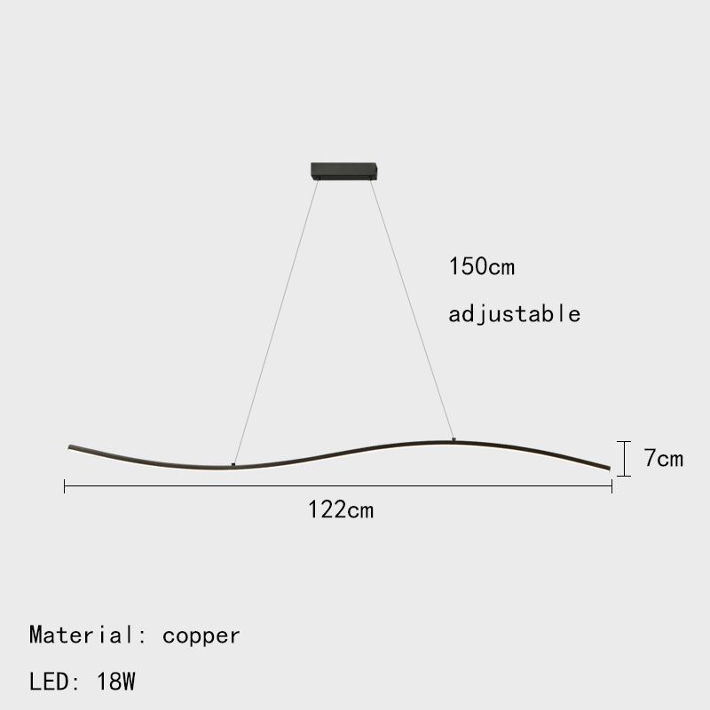 122 cm-svart 3 föränderlig