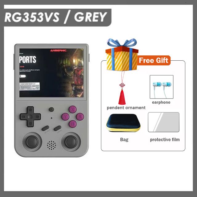 Opties: Rg353vs Grey-80gb 18000 Games