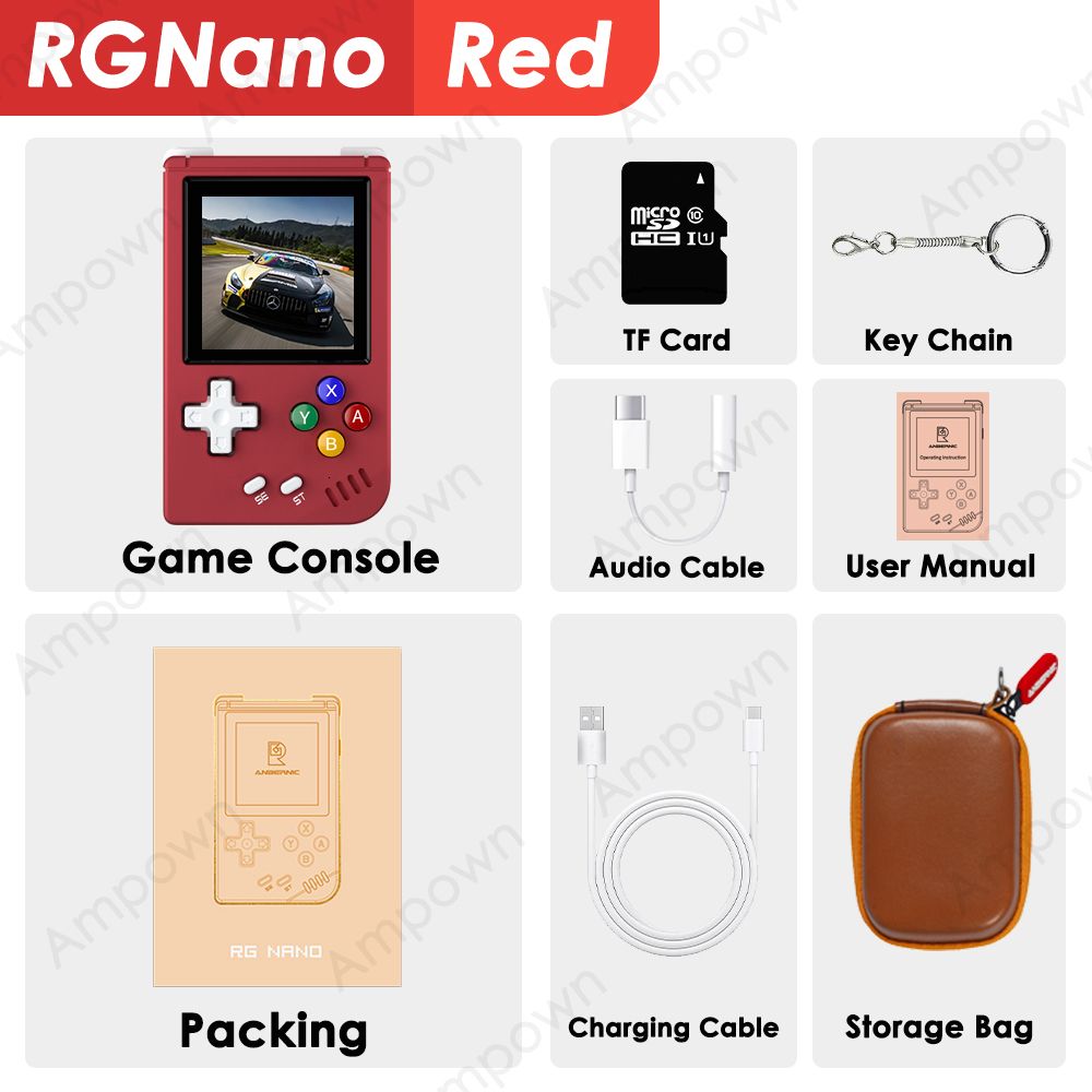 Rosso con Bag-128G (8K Games)