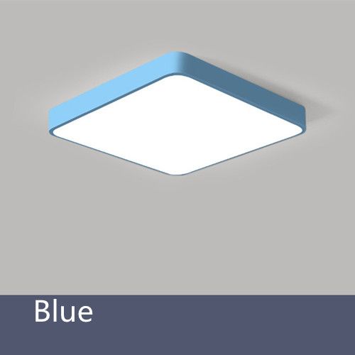 Blå fyrkant