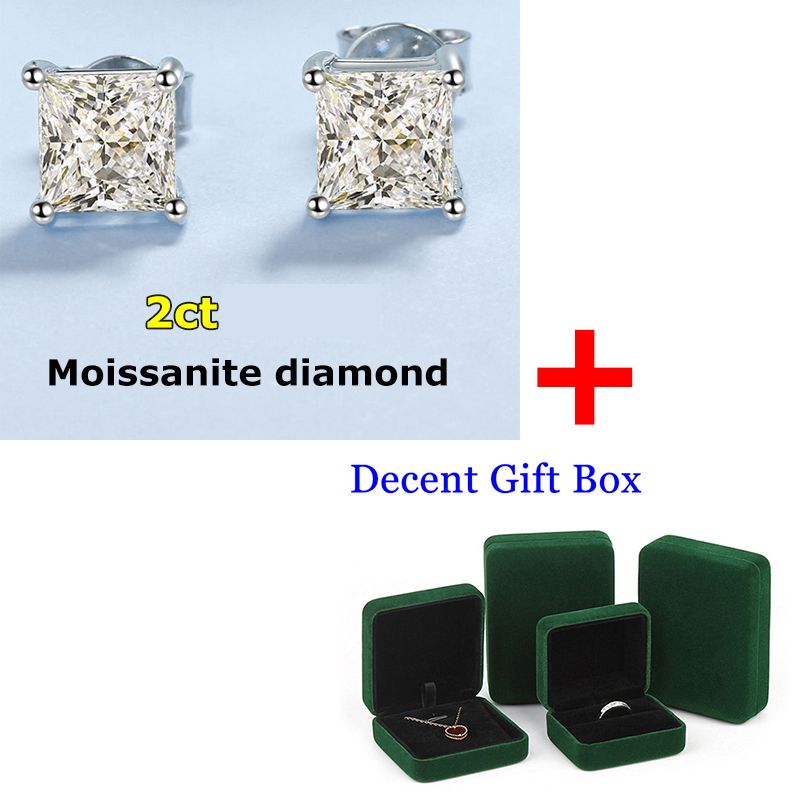 مربع 2.0CT × 2PCS