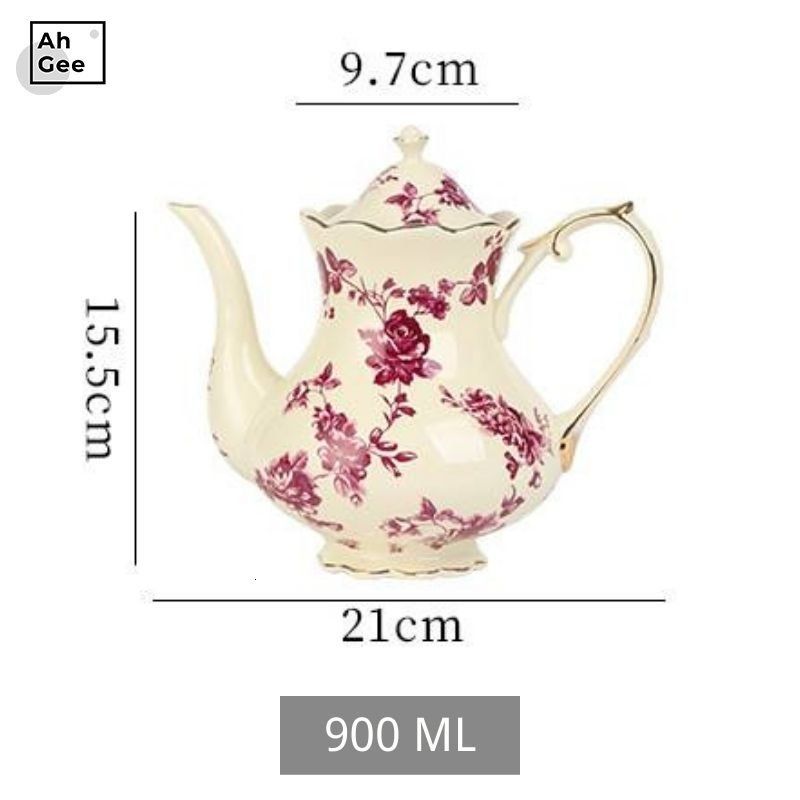 1pc-Red Tea Pot