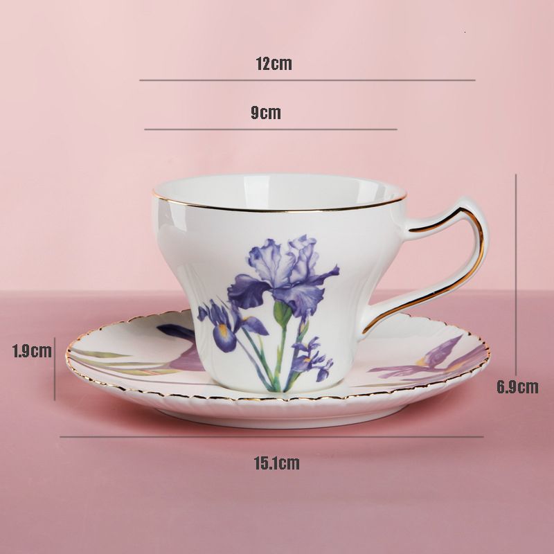 Purple Cup Saucer