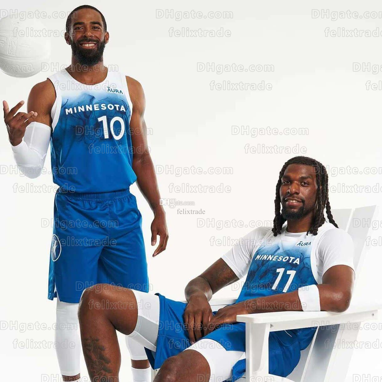 NBA_ Jersey Printed 2021 New City''nba''1 Anthony Edwards Jerseys Green  White Blue 3 Jaden McDaniels DAngelo D'Angelo 0 Russell Jersey 