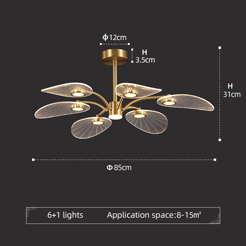 7 heads China 110V Warm Light