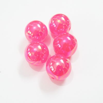 バッグあたりの明るいHotPink-20mm 100pcs