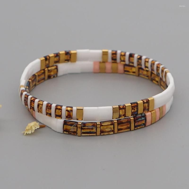 Bohemian Tila Miyuki Bracelet, Japanese Beads Bracelet