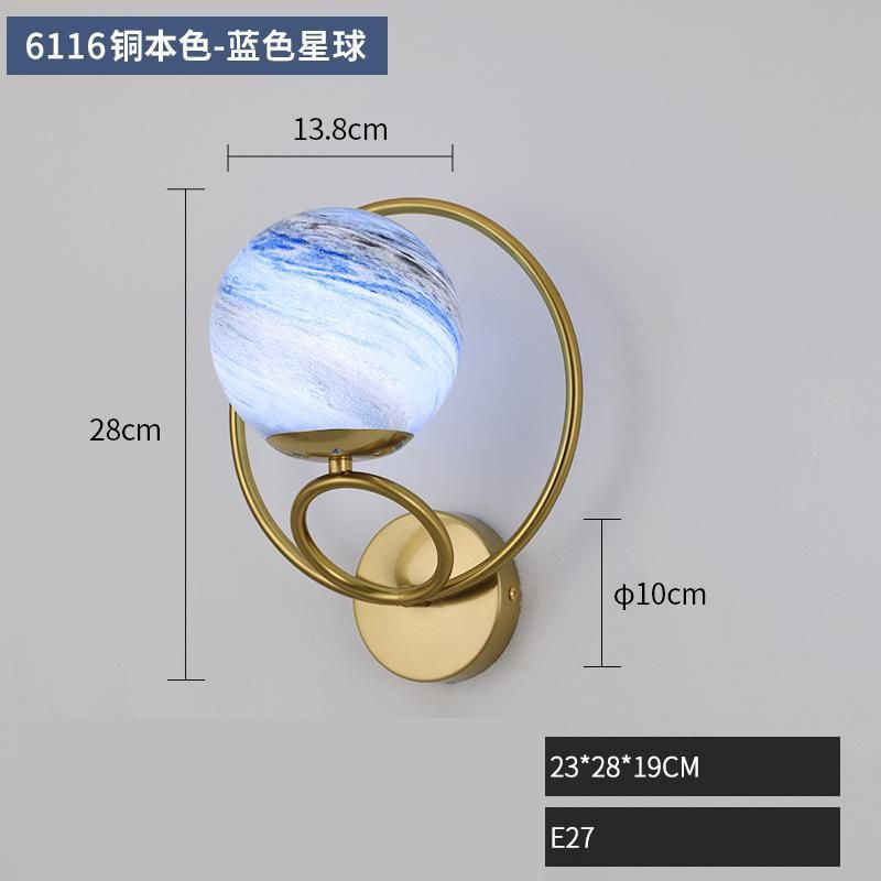 Gold A E27 LED Bulb