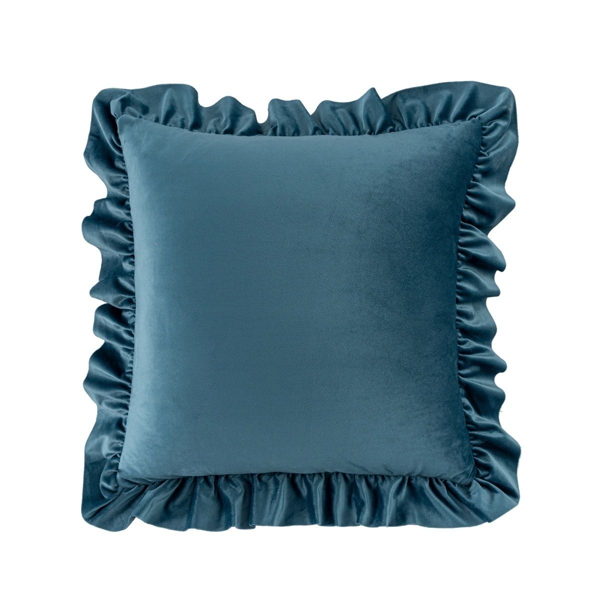 ruffle edge-blue