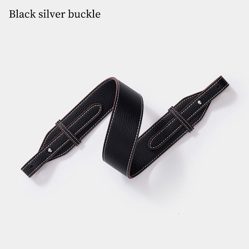 Black Silver Buckle