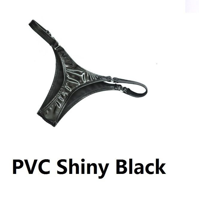 PVC brilhante preto