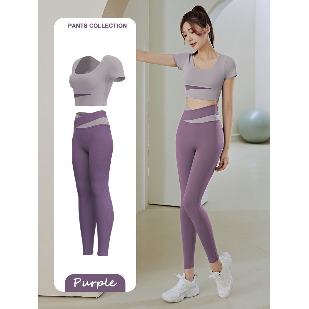 pants set purple