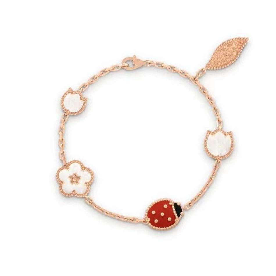 Ladybug3 Armband-Roségold