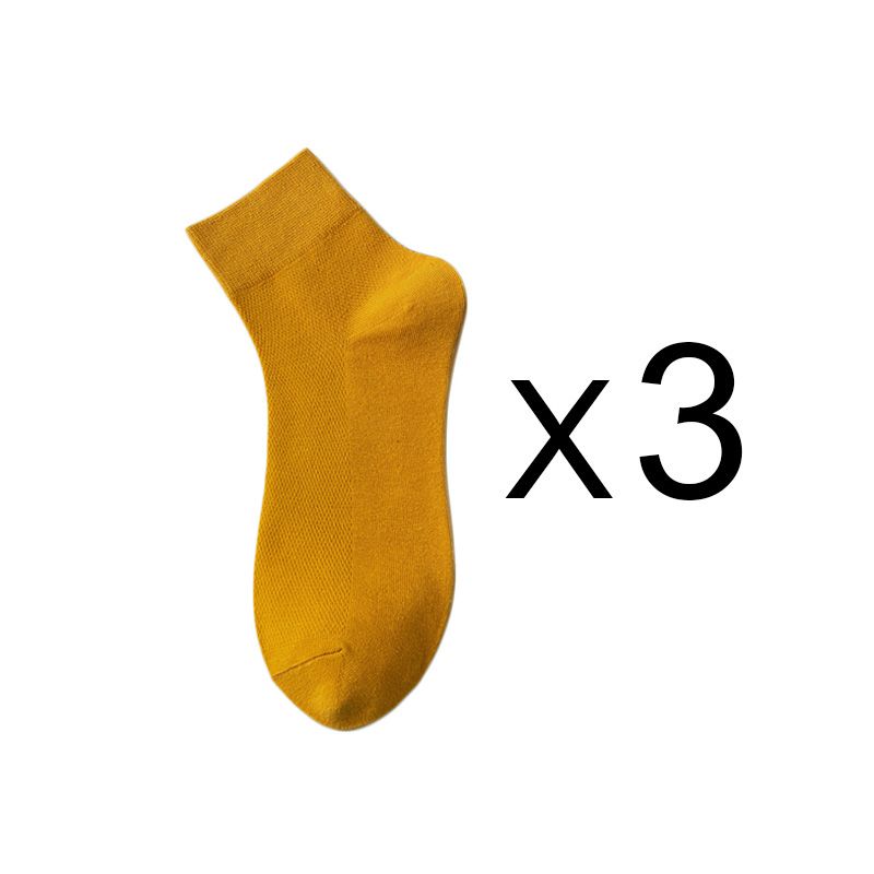 3 Pairs Yellow