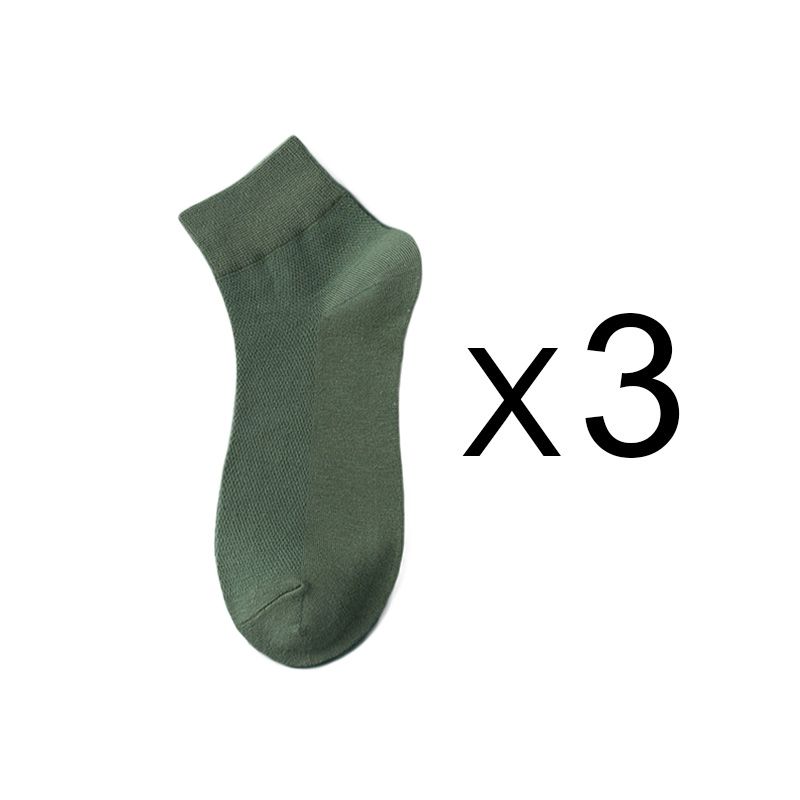 3 Pairs Green