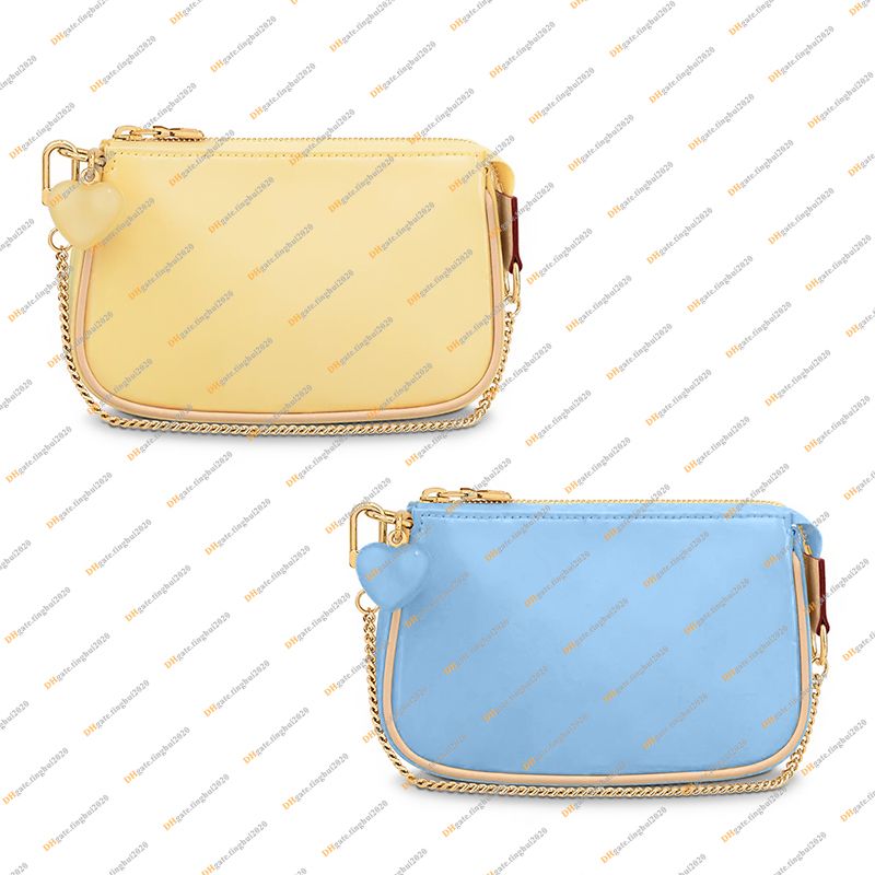 Ladies Fashion Casual Designer Luxury Mini Pochette Accessoires Chain Bag  Wallet Key Pouch Coin Purse Credit Card Holder TOP Mirror Quality M81940  Business From 109,47 €
