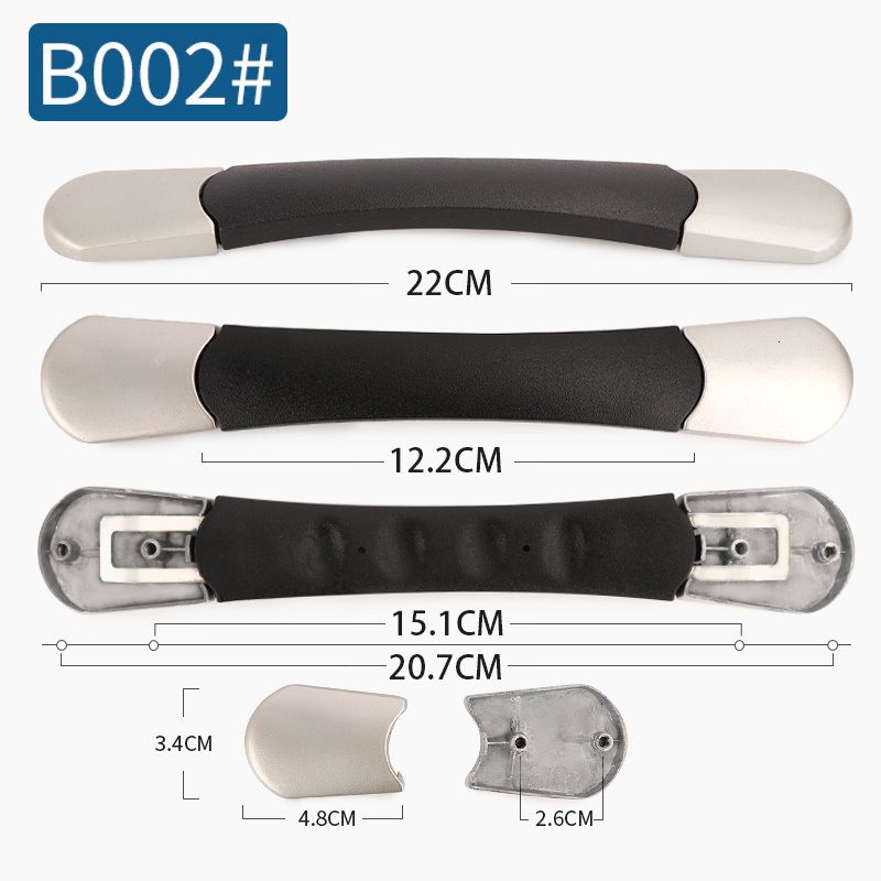 B002 Czarny (1PCS)