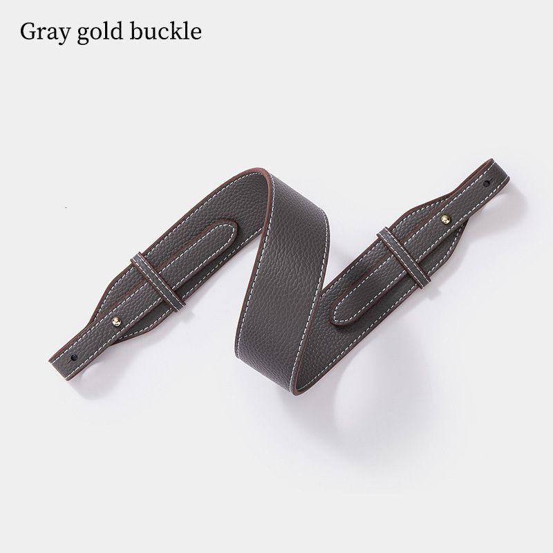 Gray Gold Buckle