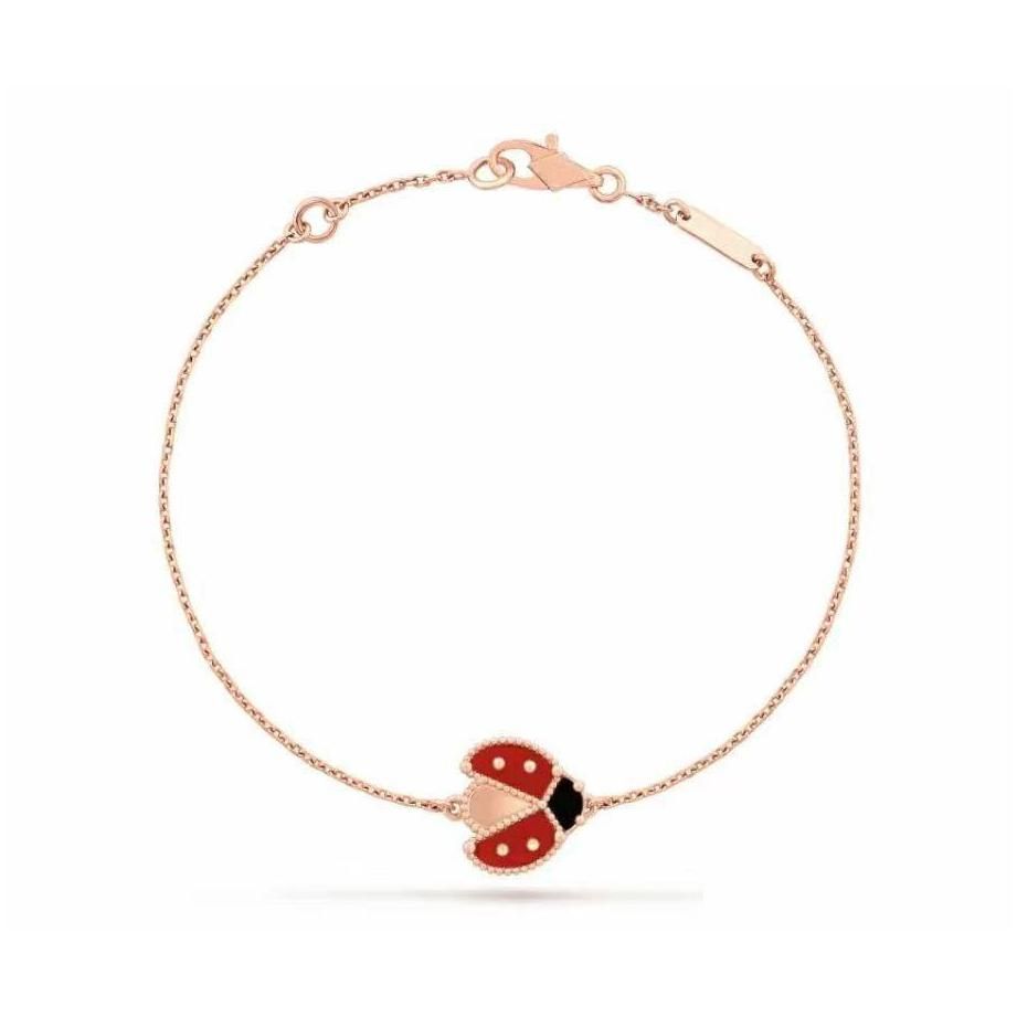 Ladybug2 Bracelet-Rose Gold