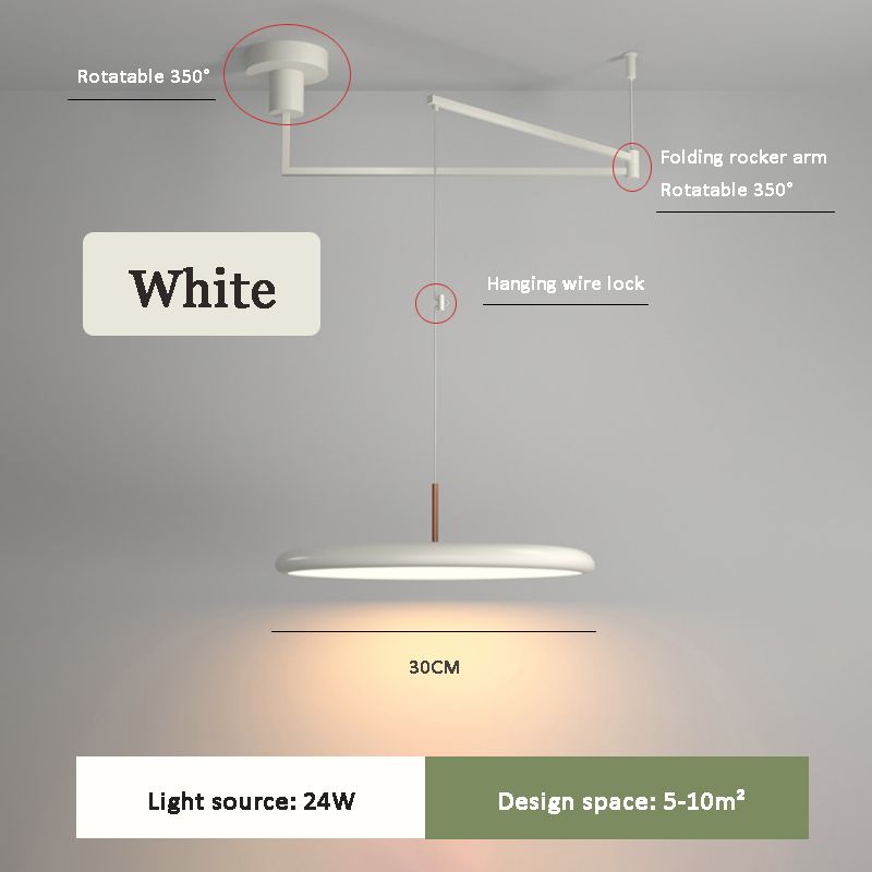 Eine weiße 30 cm 3 Farbtemperatur