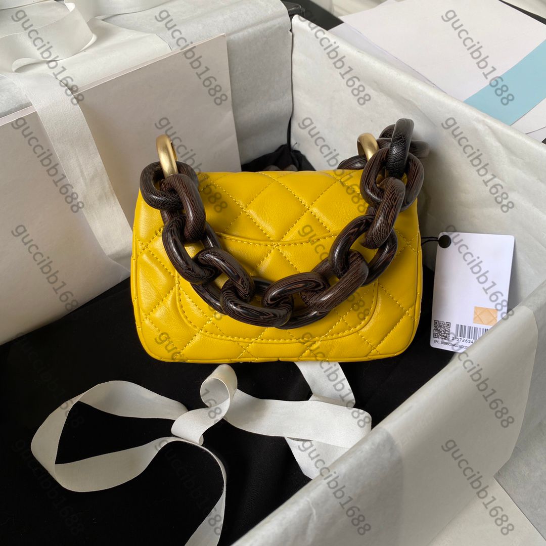 Designer Mini Flap Yellow Bag 10A Quality From Guccibb1688