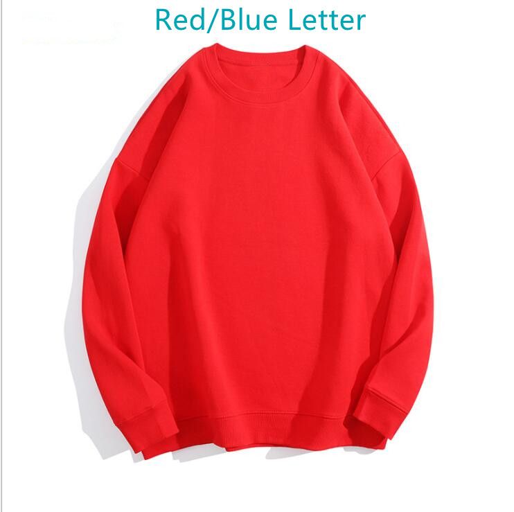 lettera rossa/blu