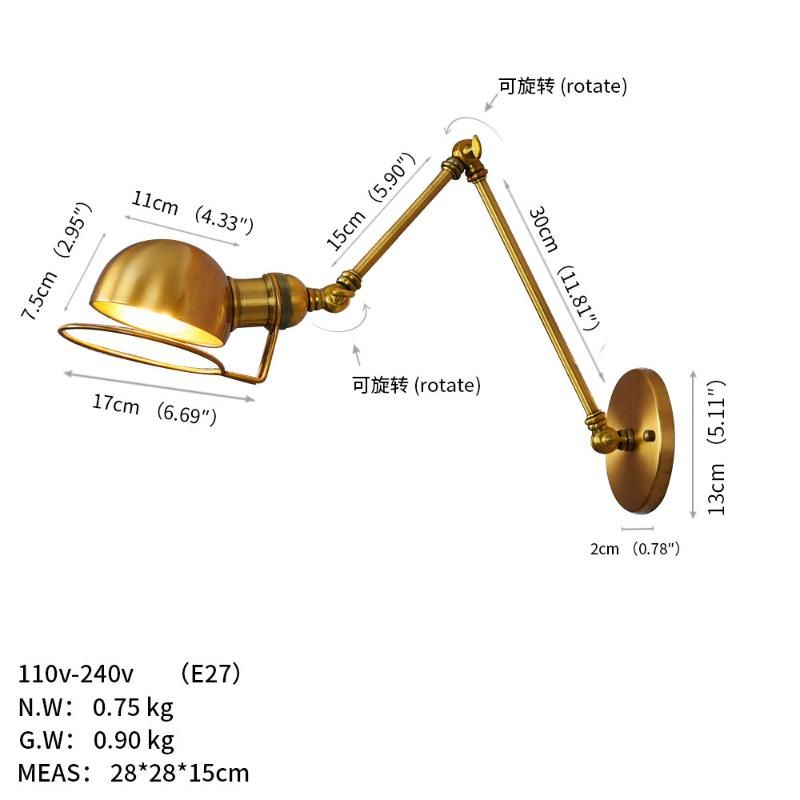 B010-2 Jingu 30 15 4W LED Luz cálida