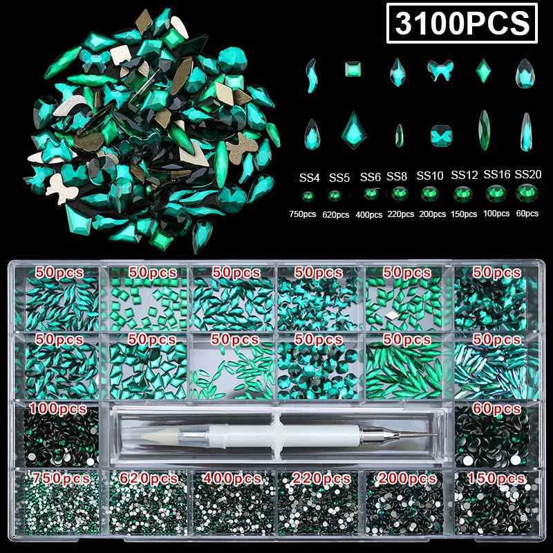 15Green-3100pcs