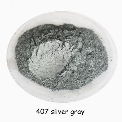 407 Серебряный серый