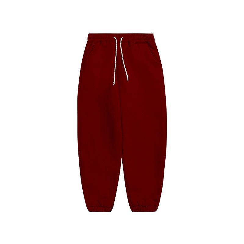 broek wijn rood