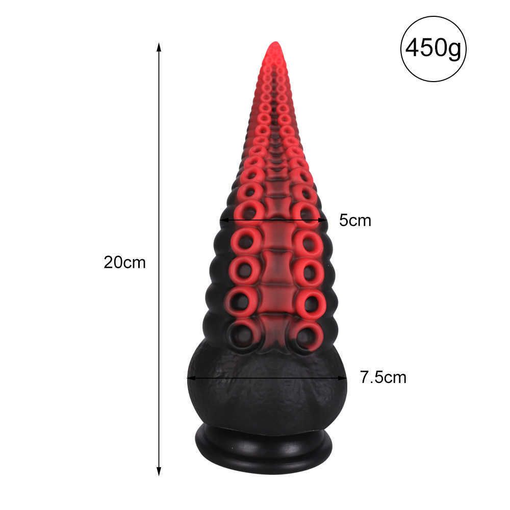 Silicone vermelho preto m