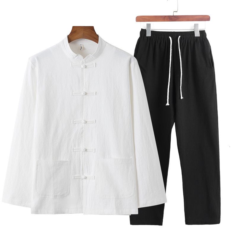 Top White Pant preto