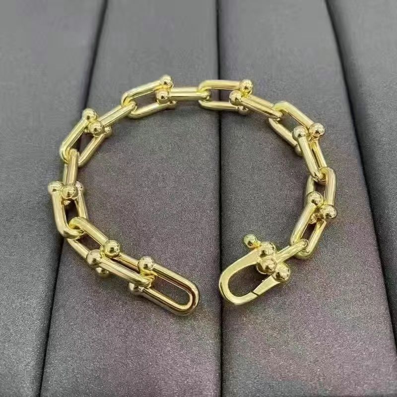 Gold Thick Bracelet