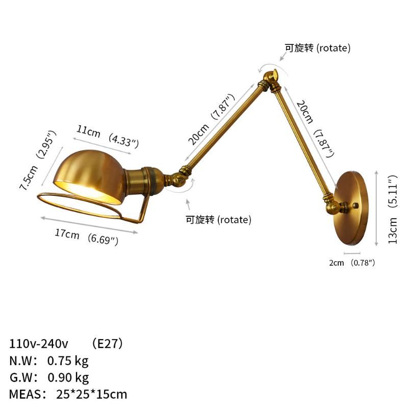 B010-2 Jingu 20 20 4W LED Luz cálida