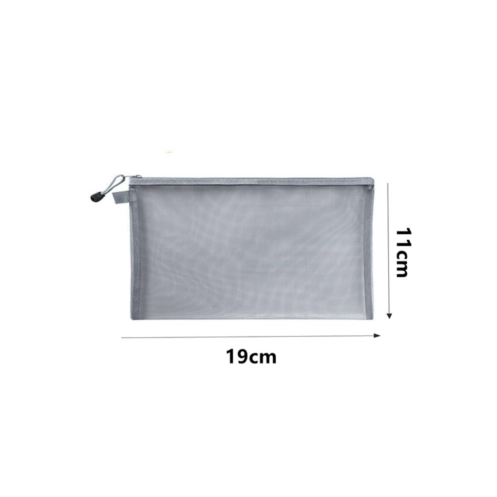 A4/A5/A6 Mesh Zipper Pouch Document Bag Children's puzzle piece storage bag  Zip File Folders