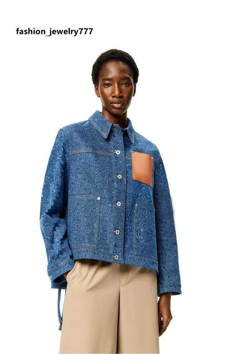Womens spring winter denim jacket sale