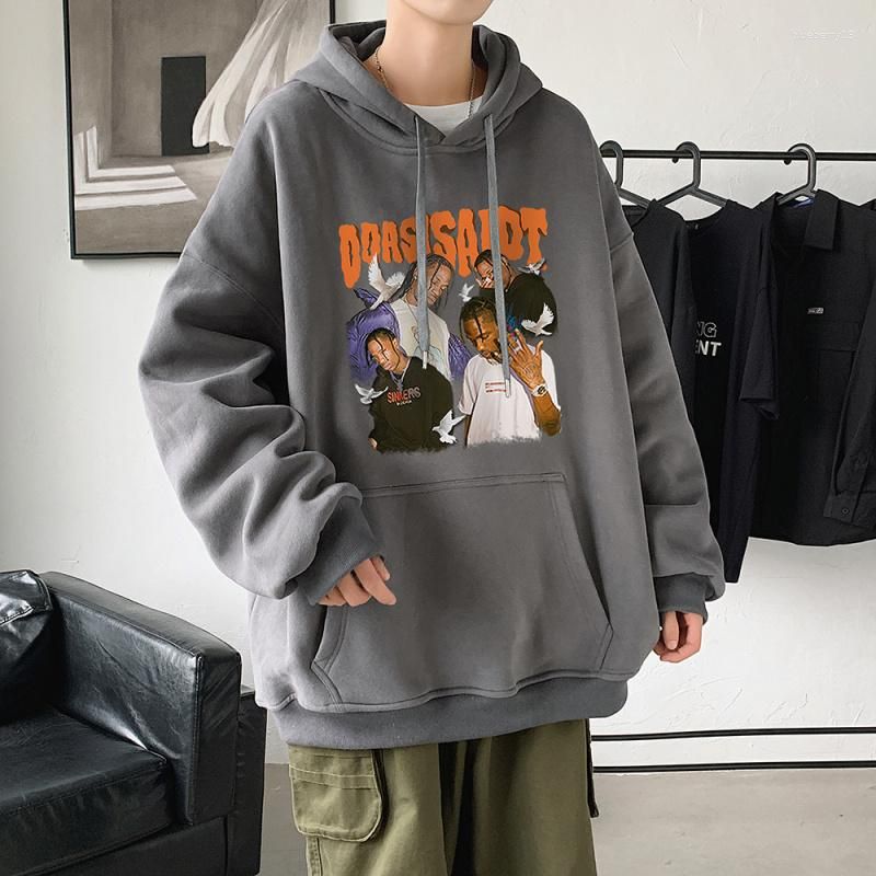Mens Hoodies Hip Hop Rapper Print Hoodie Men Women Oversized Sweatshirt  Fashion Rap Street 2023 Autumn Man Streetwear Pullovers From Blueberry13,  $19.49 | DHgate.Com