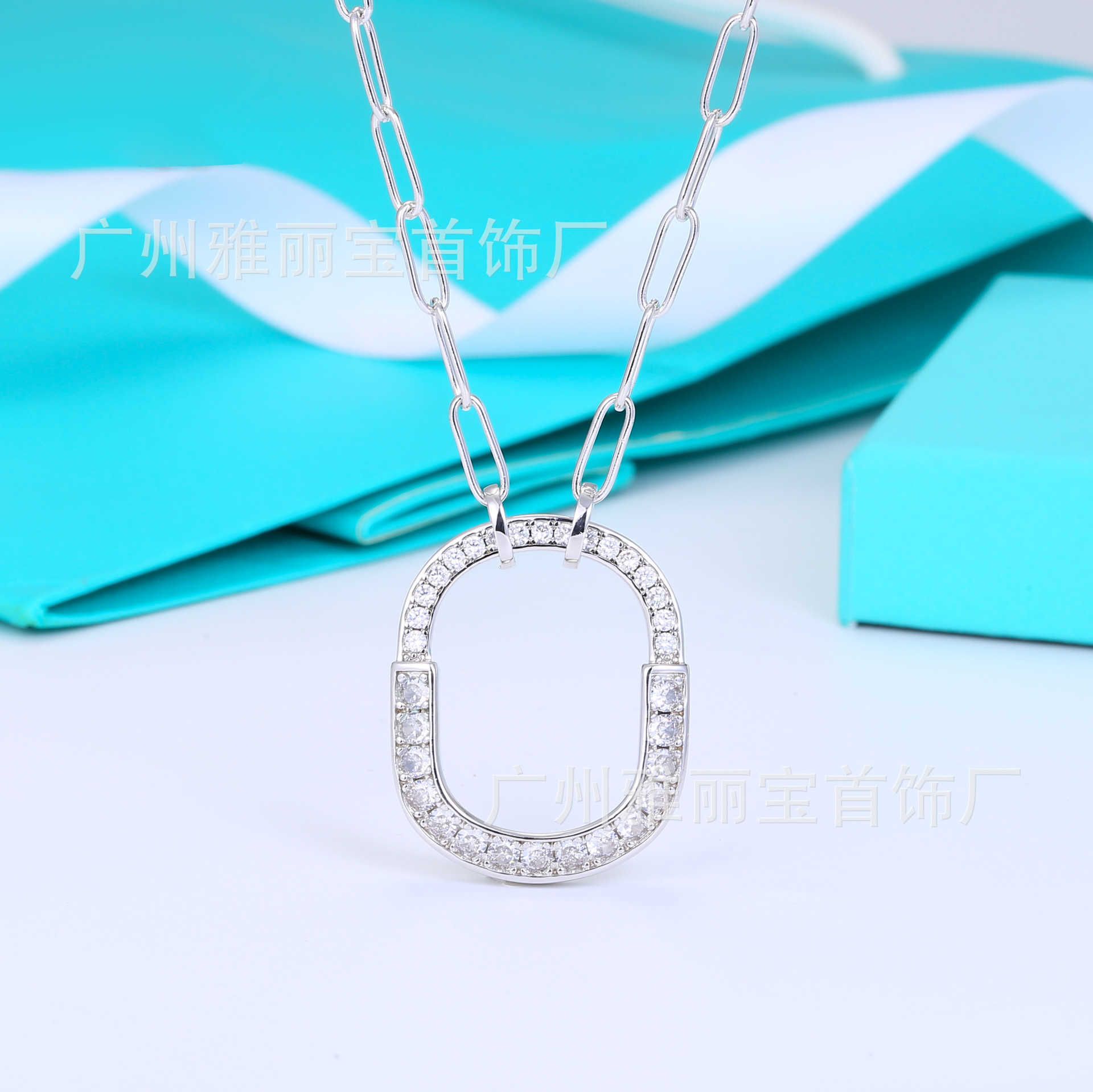 Platinum Gold Full Diamond Necklace